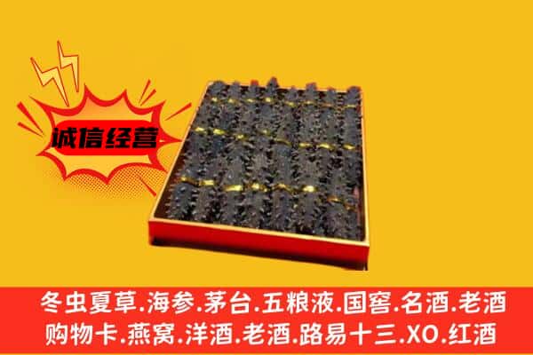 信阳息县回收海参